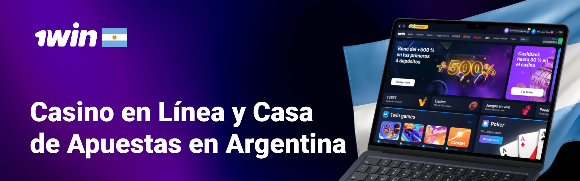 1Win - Casino en Línea y Casa de Apuestas en Argentina